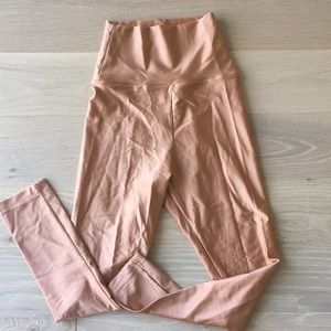 American Apparel nude color spandex leggings
